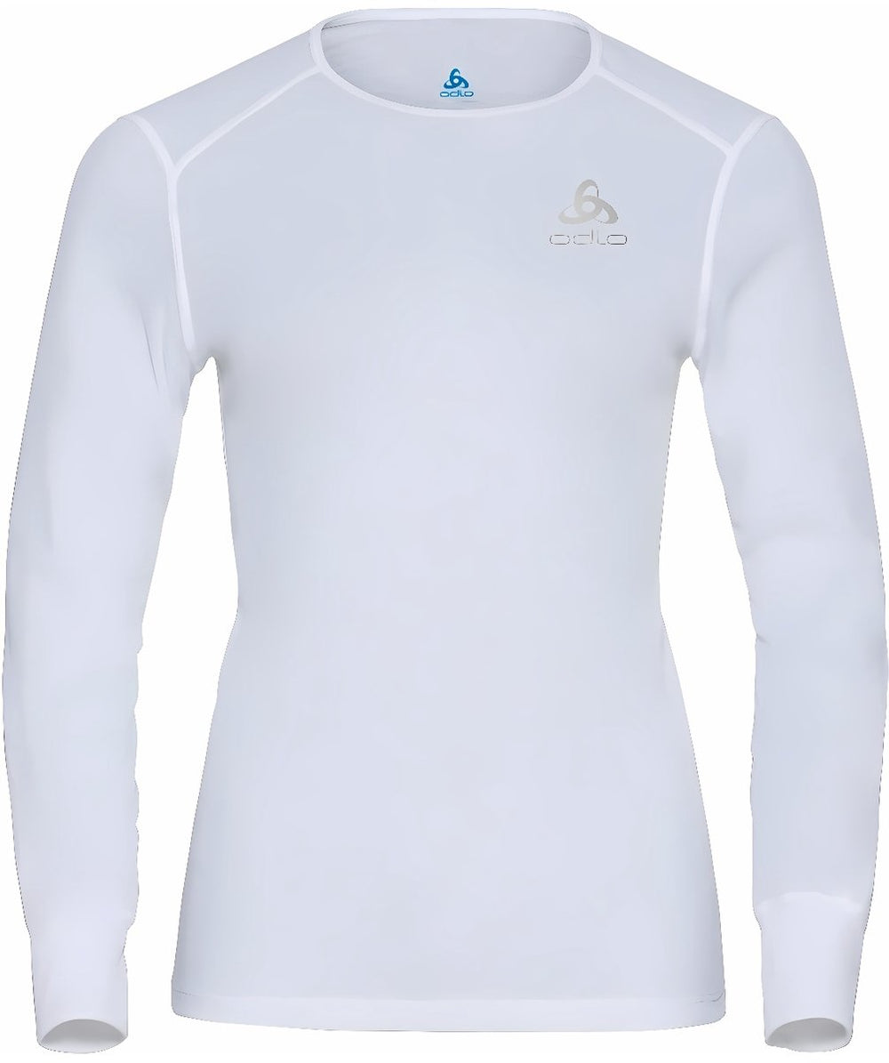 Odlo active warm lange mouw thermoshirt dames - wit - maat m