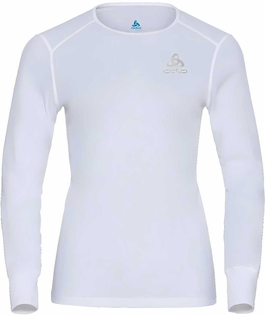 Odlo active warm lange mouw thermoshirt dames - wit - maat m