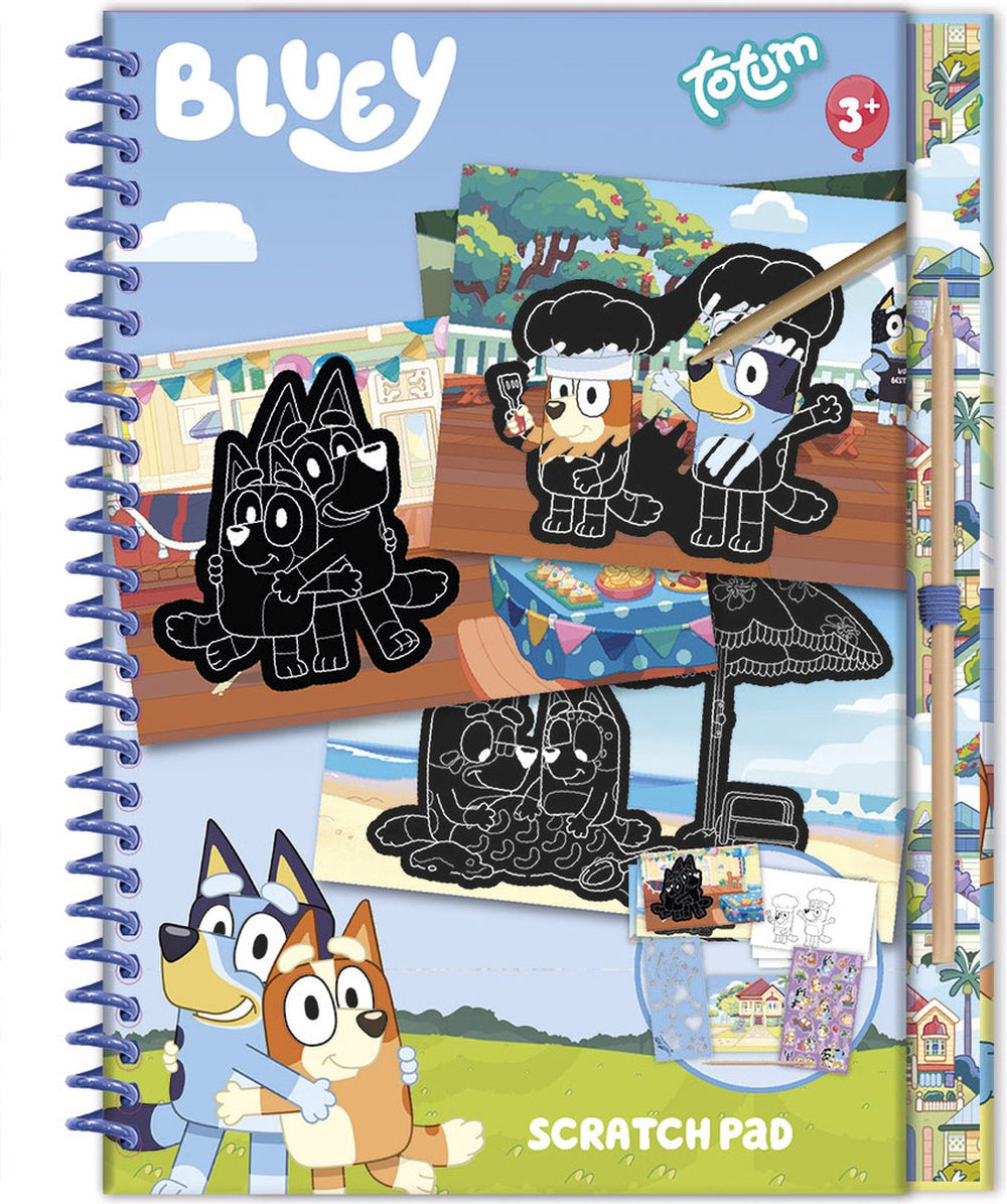 Totum Bluey krasboek