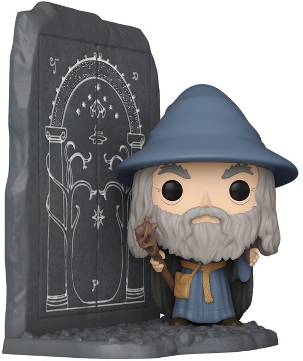 Funko pop deluxe: the lord of the rings - gandalf at the doors of durin pop #1746