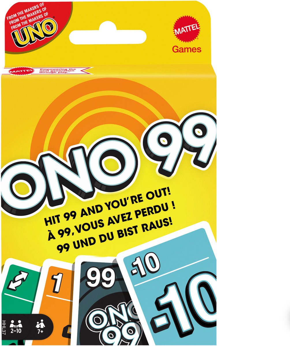 Mattel o'no 99 - kaartspel