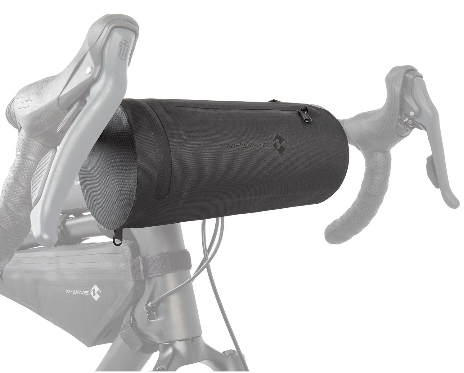 M-wave stuurtas ruige rit ii 3 liter - zwart