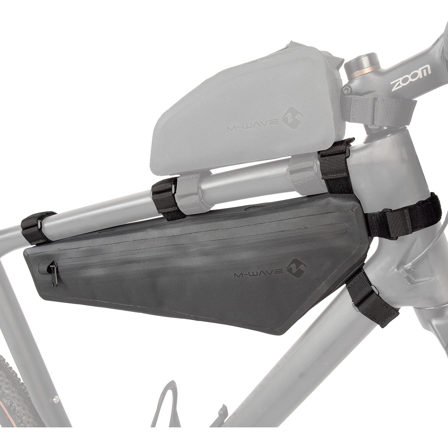 M-wave frametas ruige rit ii 2,1 liter - zwart