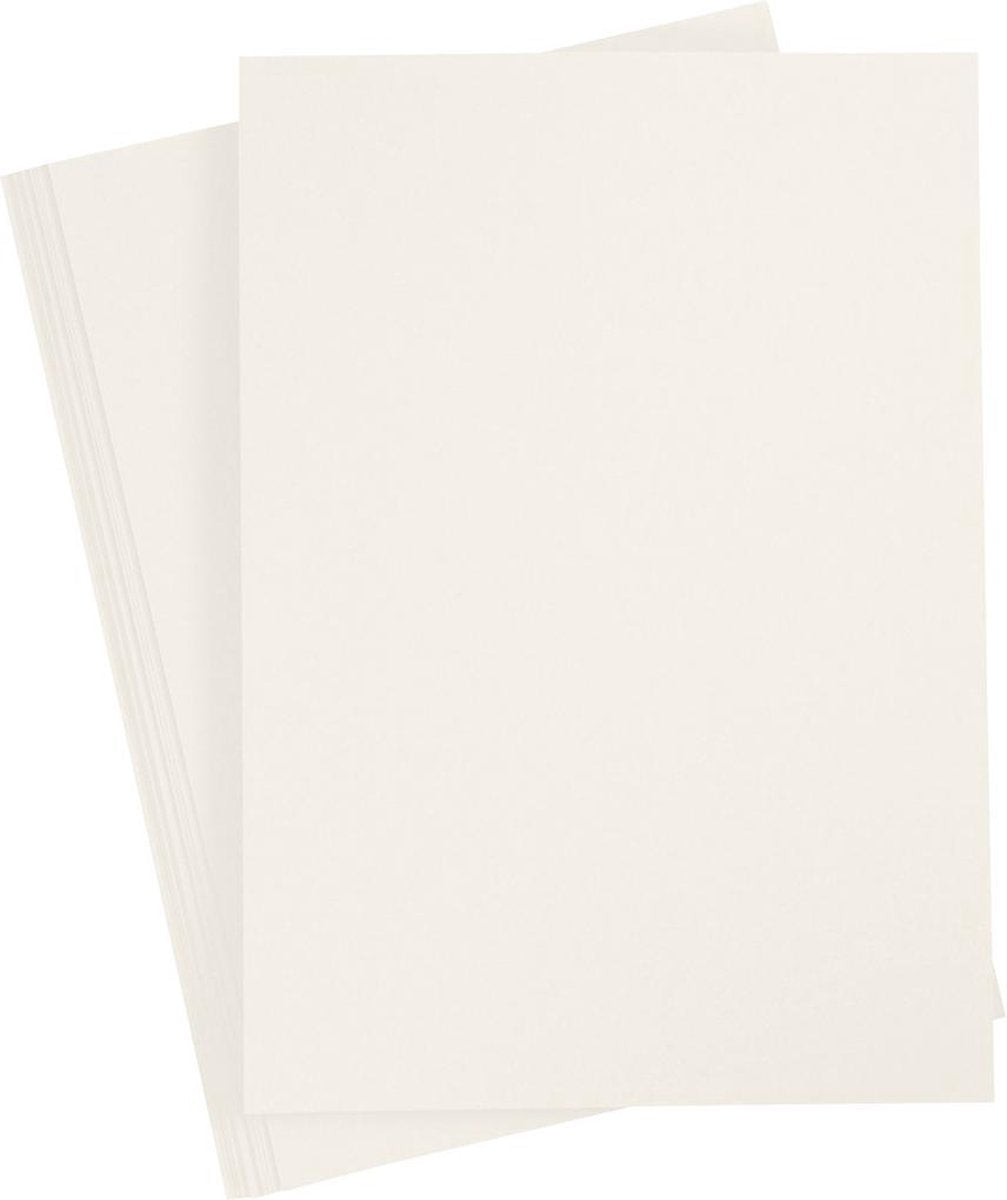 Creotime paper off-white A4 80gsm, 20 sheets.