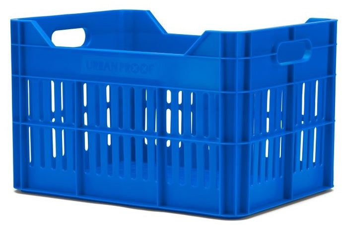 Urbanproof krat click 30l rpet blauw