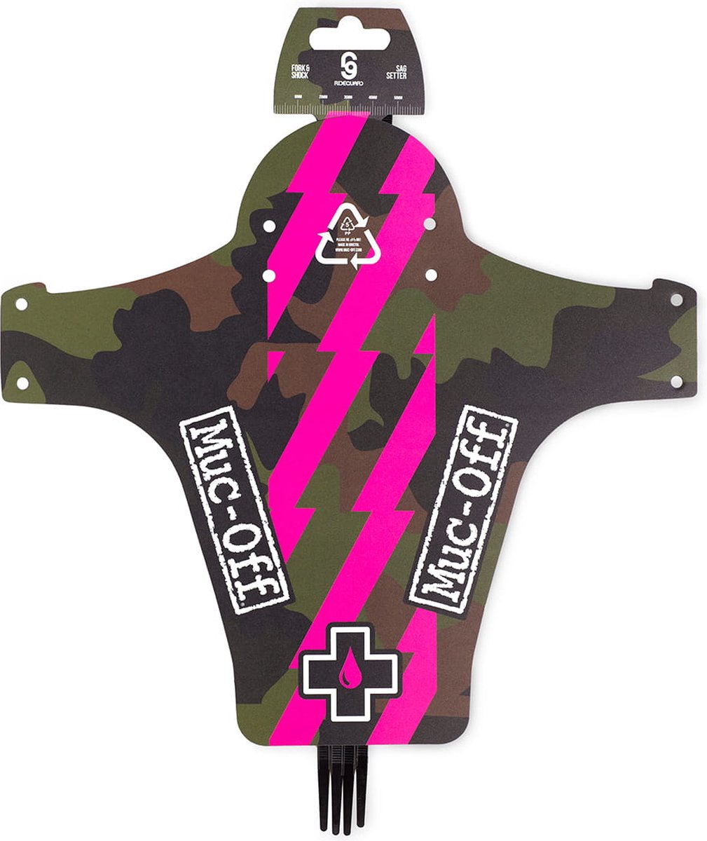 Ride guard spatbord voor - camo