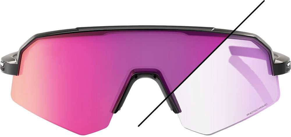 100% slendale sl (purple photochromic mirror lens) - sports glasses