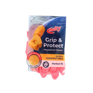 Multy huishoudhandschoen maat m | 6 stuks