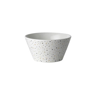 Nederlandse roos amsterdam loft kom 10 cm met glitter