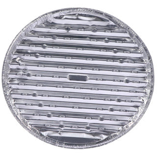 Bbq schalen aluminium rond 3 stuks | 4 stuks