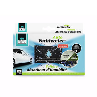 Bison vochtvreter voor auto 300gr | 2 stuks