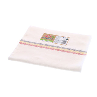 Multy dweil gestikt met streep 70x60cm