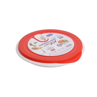 Rotho magnetronbord diep 1 l micro papaya rood met vak | 2 stuks