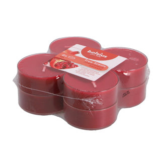 Bolsius maxilicht geur 8st pomegranate