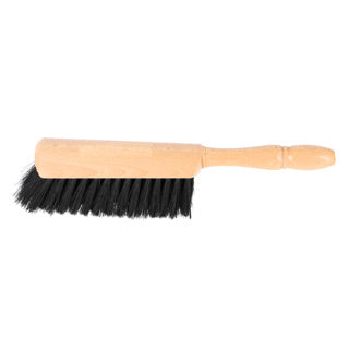 Basic luva houten handveger 29 cm zwart blank