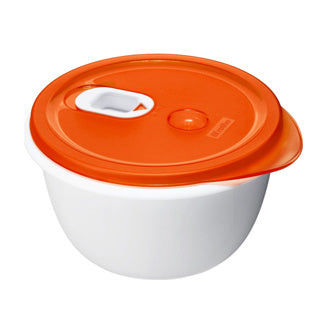 Rotho magnetronschaal 1,5 l micro papaja rood