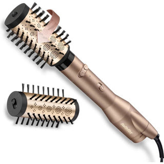 Babyliss föhnborstel as952e groot haar dual incl. 2 opzetborstels