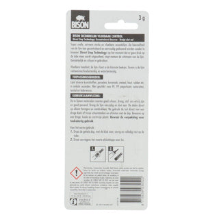 Bison tweedelijm vloeibaar controle tube 3gr