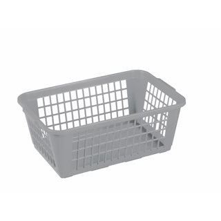 Sunware basis opbergmandje 31x20x12 cm grijs