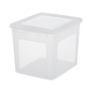 Iris opbergbak 30l met deksel | 2 stuks