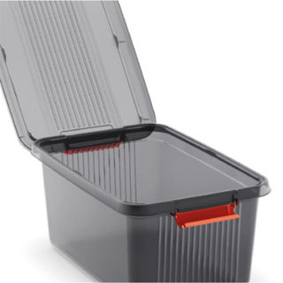 Kis k klink opbergbox s met deksel 14 l transparant