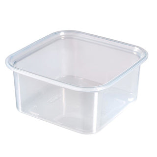 Curver smart fresh eco vershouddoos vierkant 1,1 l | 3 stuks