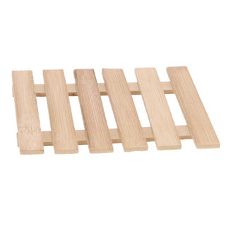 Basis Bamboe Pannenonderzetter 17,5x18 cm