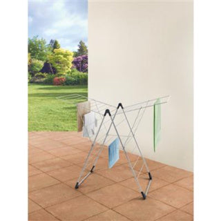 Metaltex tomado-vento droogrek zilver 58 x 133 x 109 cm