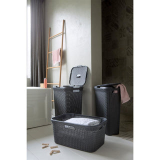 Curver style wasmand 45l antraciet