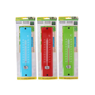 Kinzo thermometer 29,5x7x2 assorti kleur