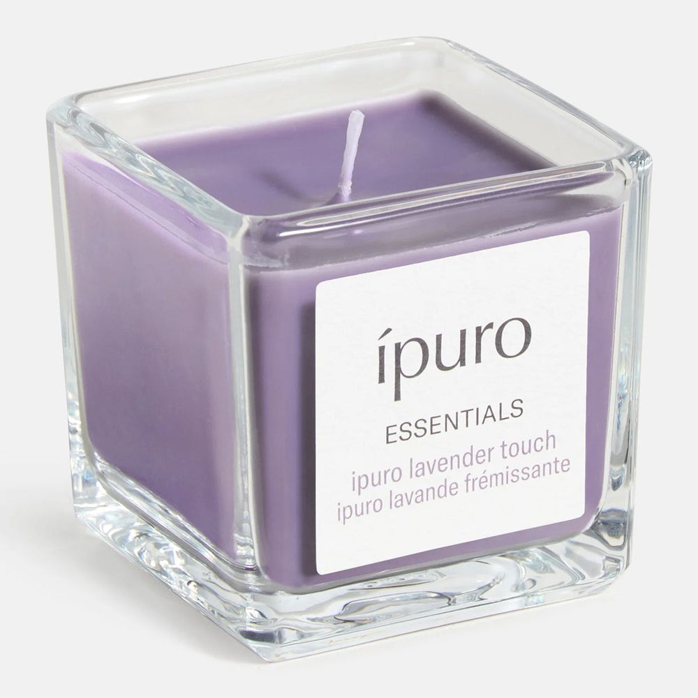 Ipuro geurkaars lavander touch 125gr.