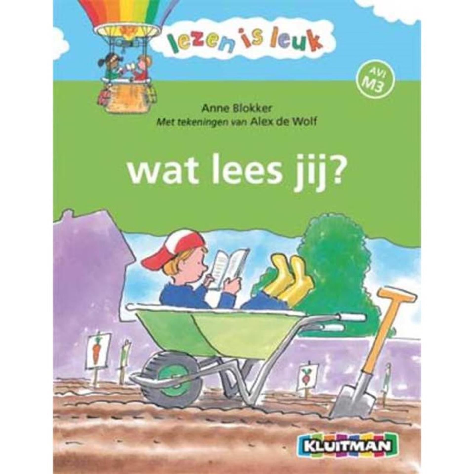 Uitgeverij kluitman lezen is leuk - wat lees jij avi-m3