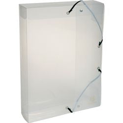 Doosmap exacompta crystal a4 transparant