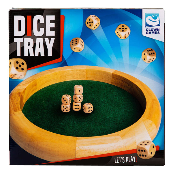 Clownspellen dobbelbak houten bordspel