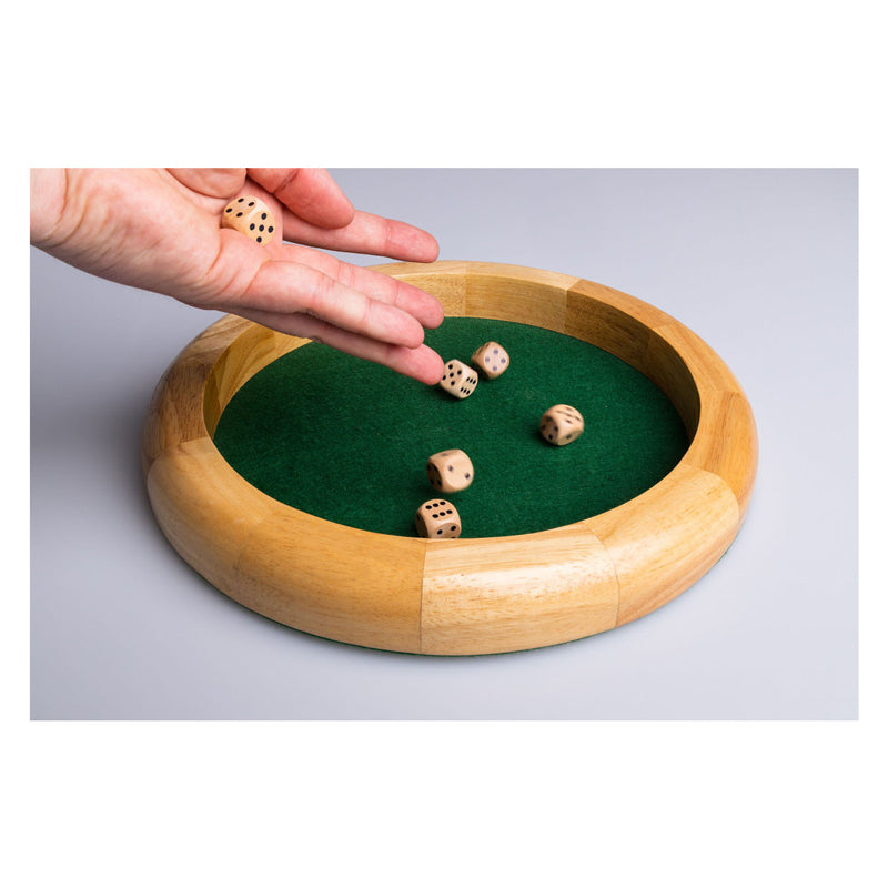 Clownspellen dobbelbak houten bordspel