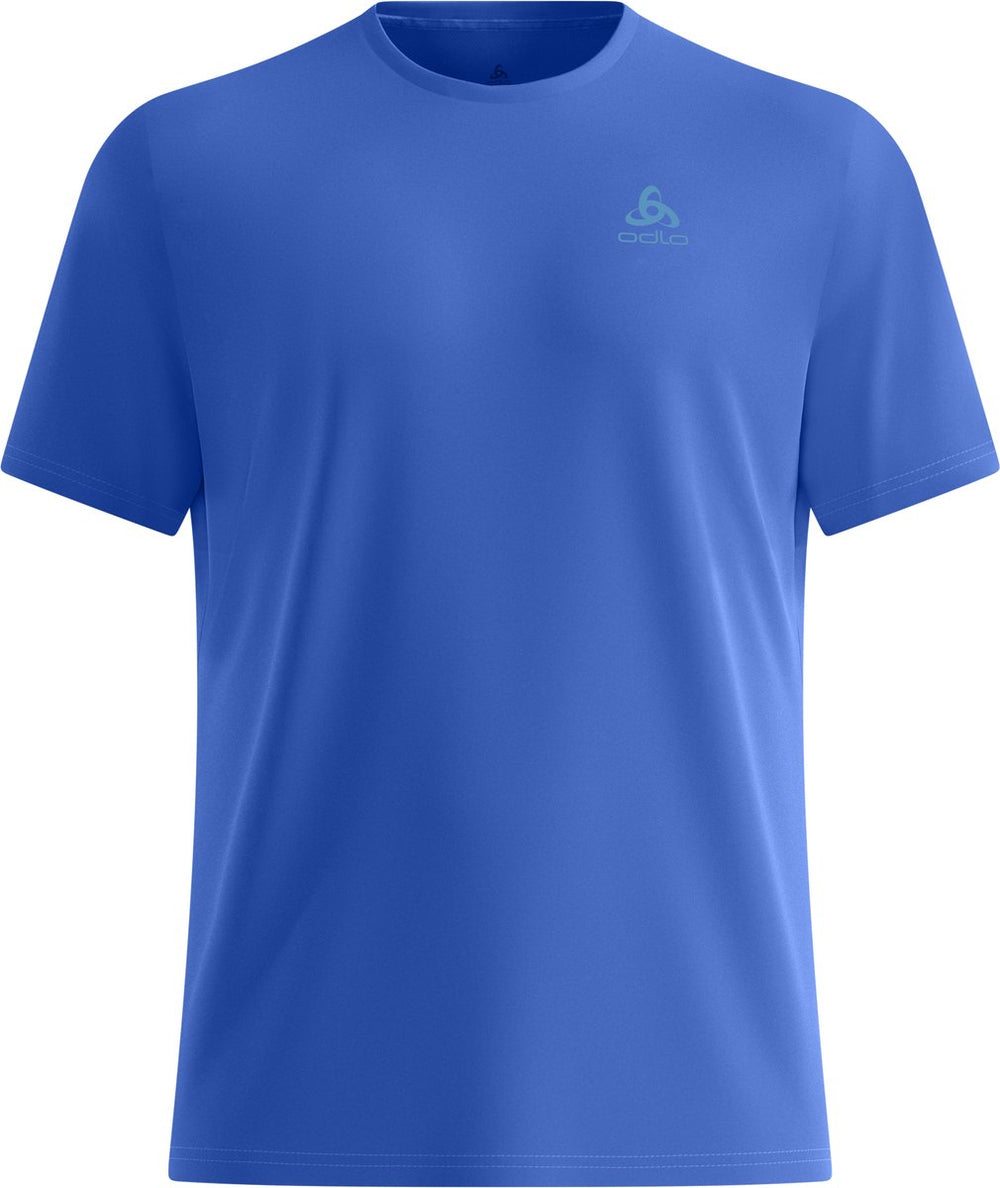 Odlo essential flyer hardloopshirt - mannen - dazzling blue - xxl