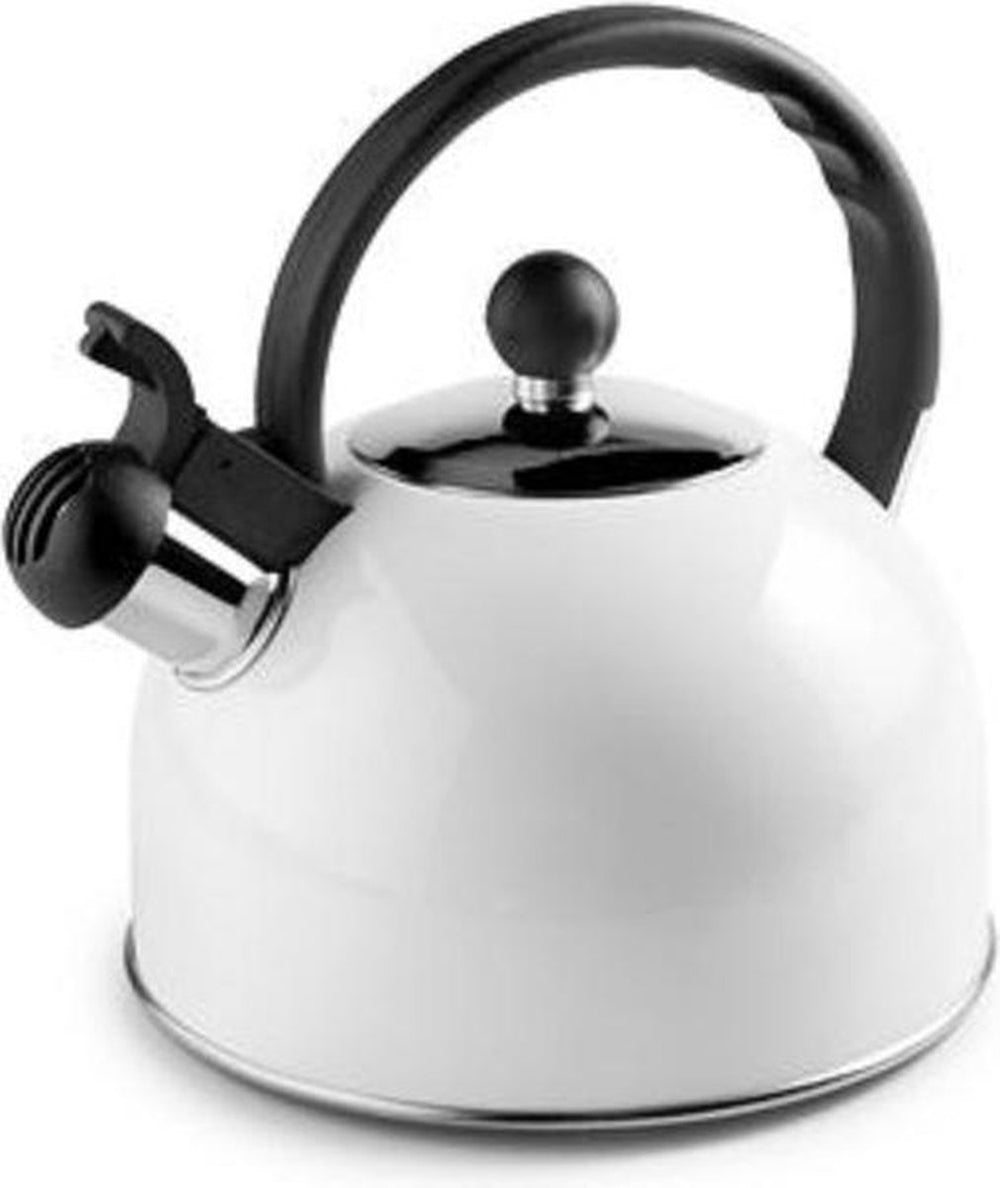 Ibili fluitketel - 2,5l - rvs - wit