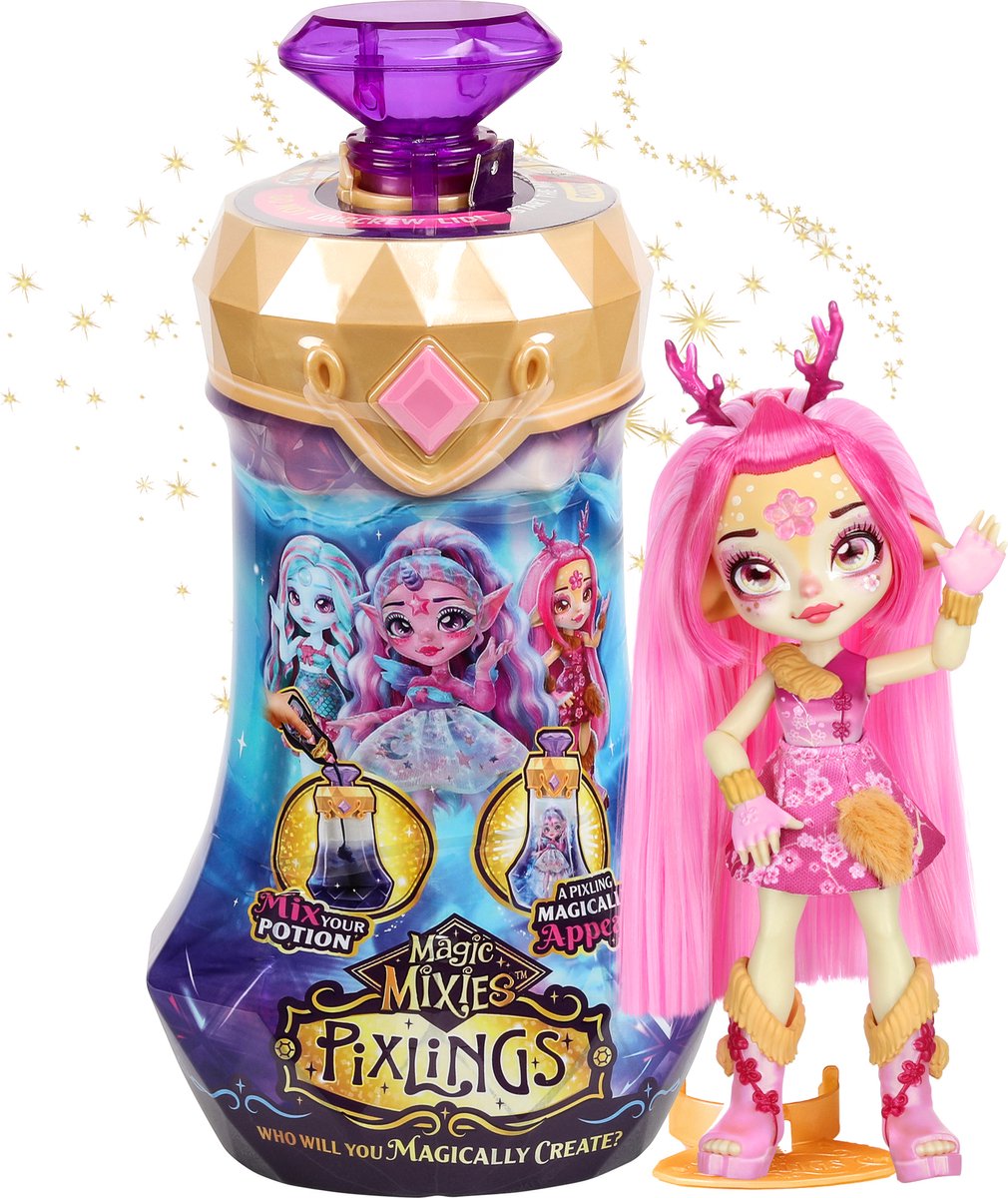 Moose Toys Mixies Pixlings Deerlee Roze