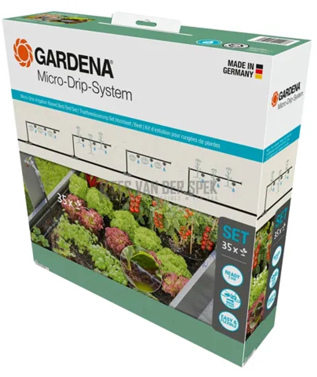 GARDENA Startset voor overtollige bloembedden en moestuinen