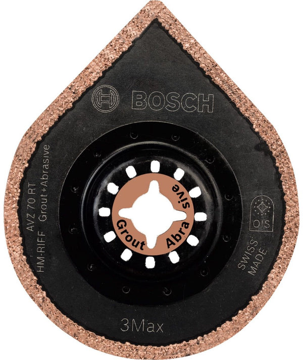 Bosch accessoires carbide-riff tegelspecie- en tegellijmverwijderaar avz 70 rt4, 3 max - 2609256c51