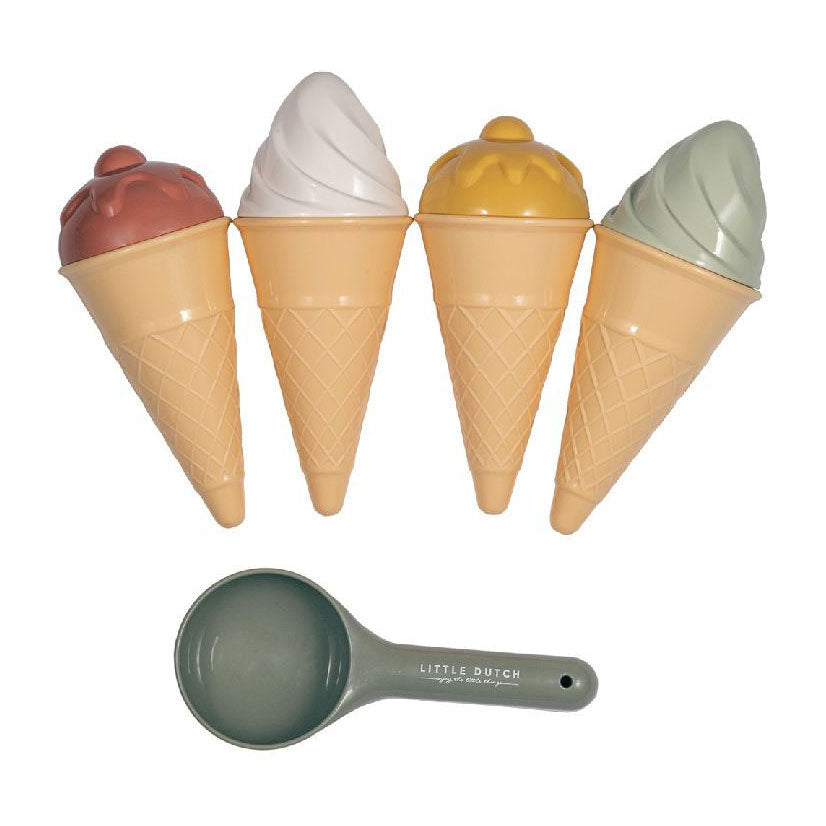Little Dutch ijsjes strandset, 9dlg.