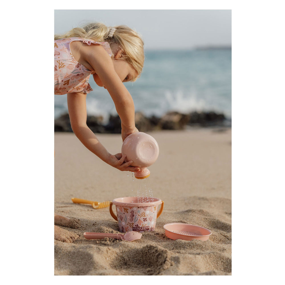 Little dutch ocean dreams roze strandset, 5dlg.