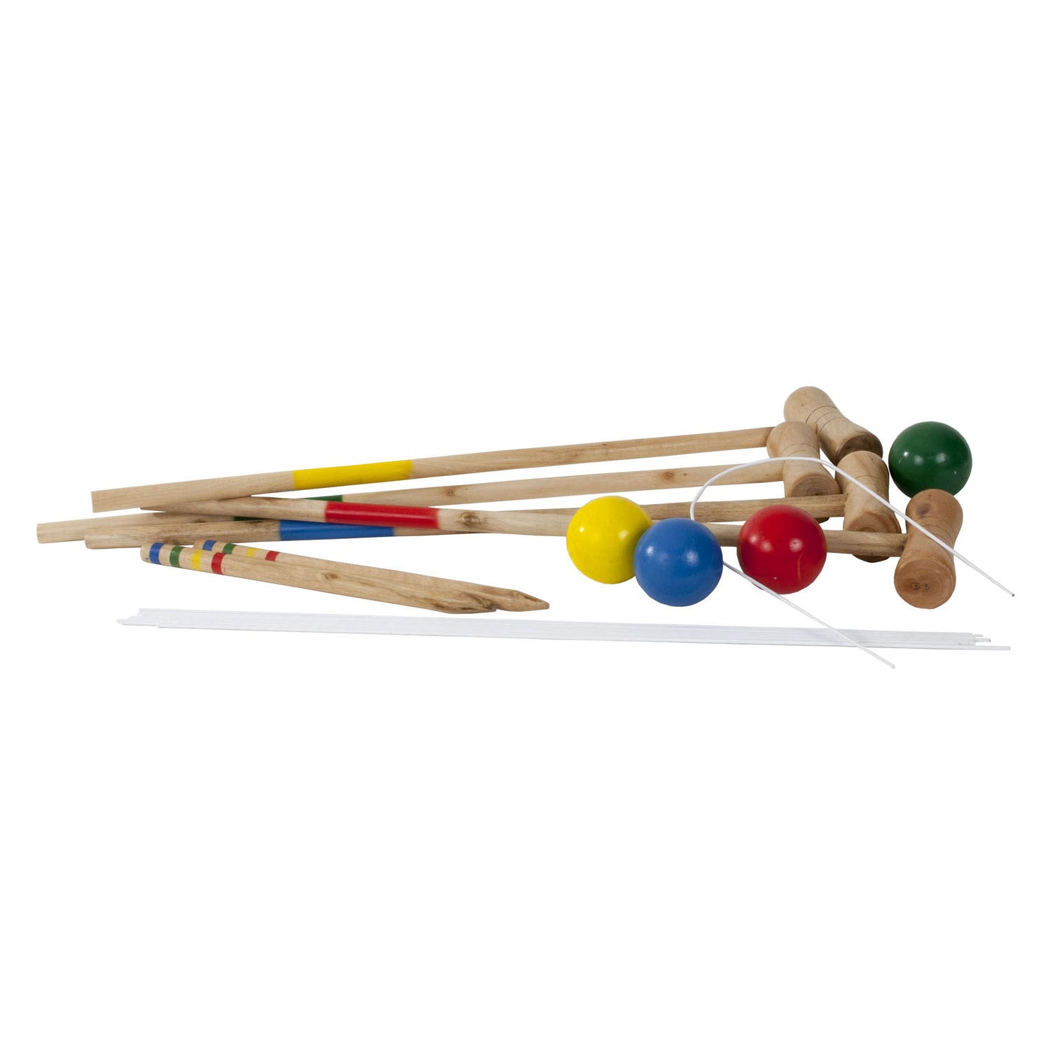 Buitenspeel houten croquet