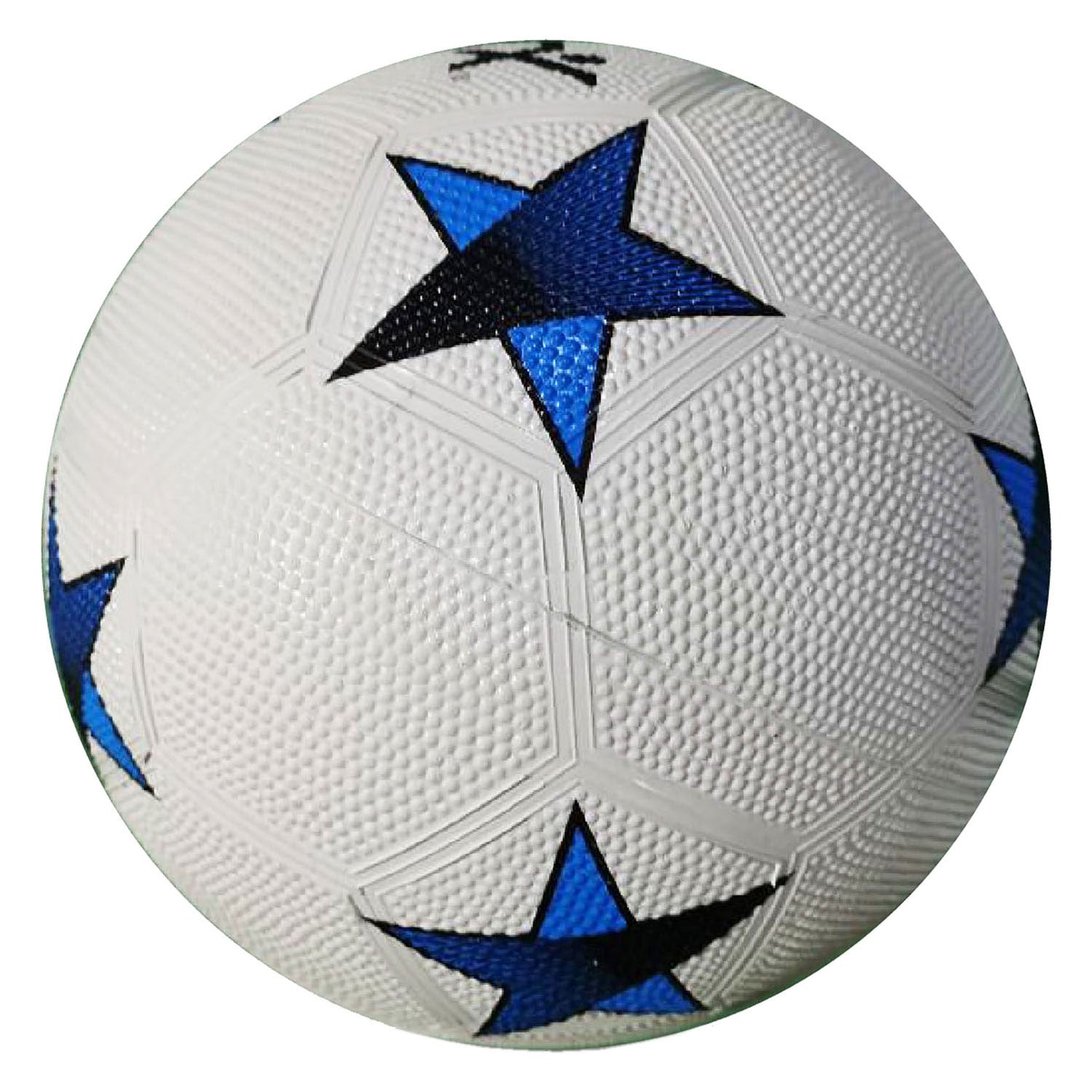 SportX Voetbalrubber Blauwe Ster 360-380gr