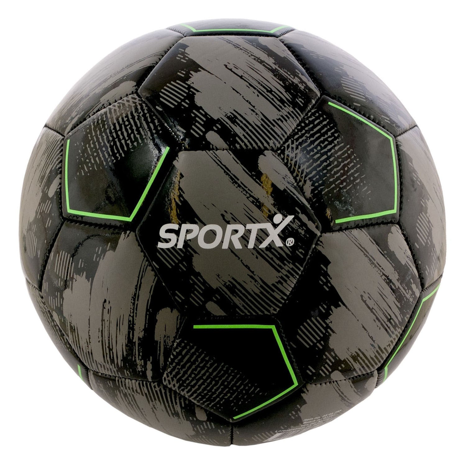 Sportx mini bal grijs zwart 160-180gr.