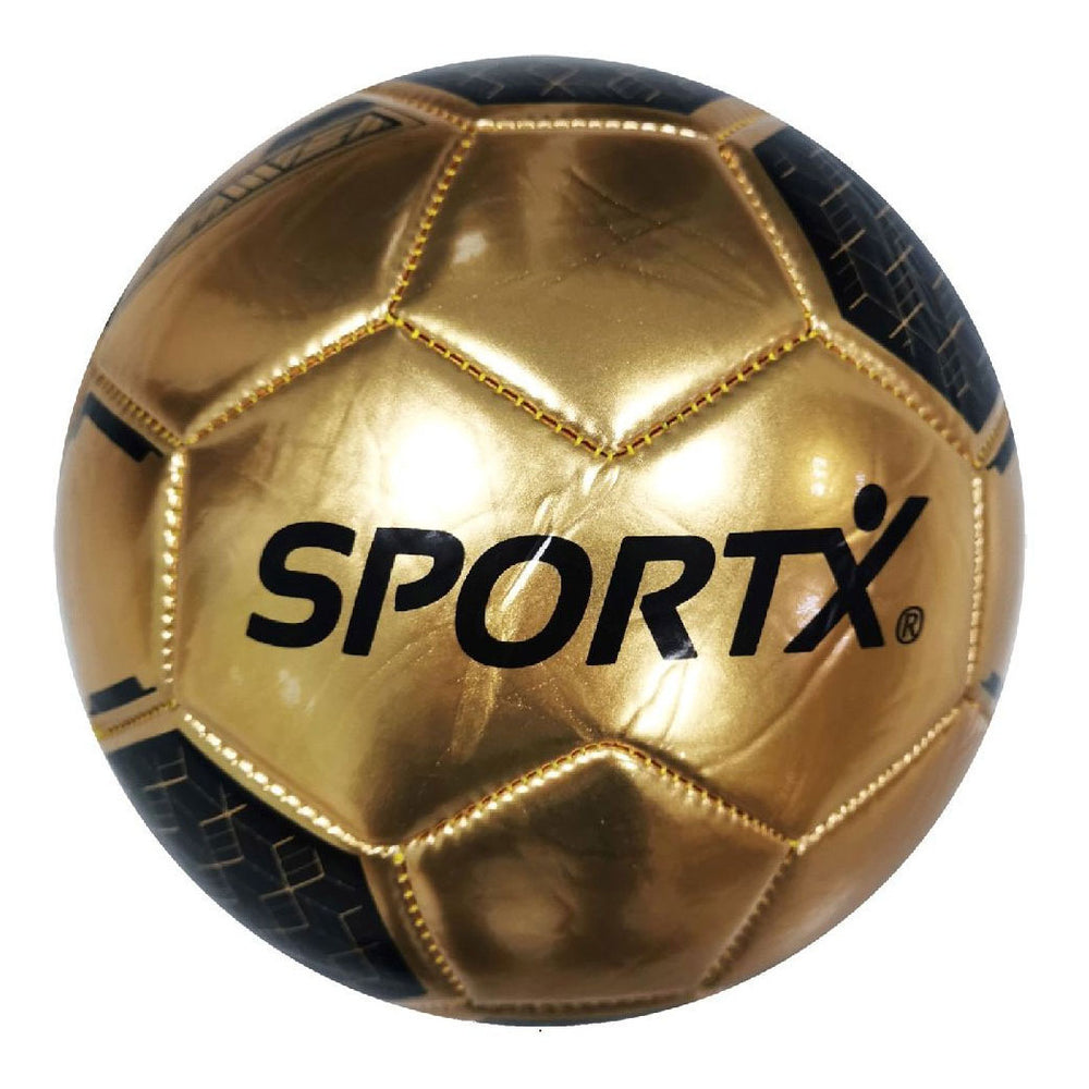 Sportx voetbal gold metallic 330-350gr