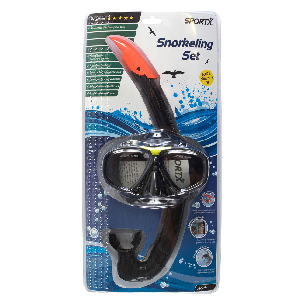 Sportx snorkelset voor volwassenen