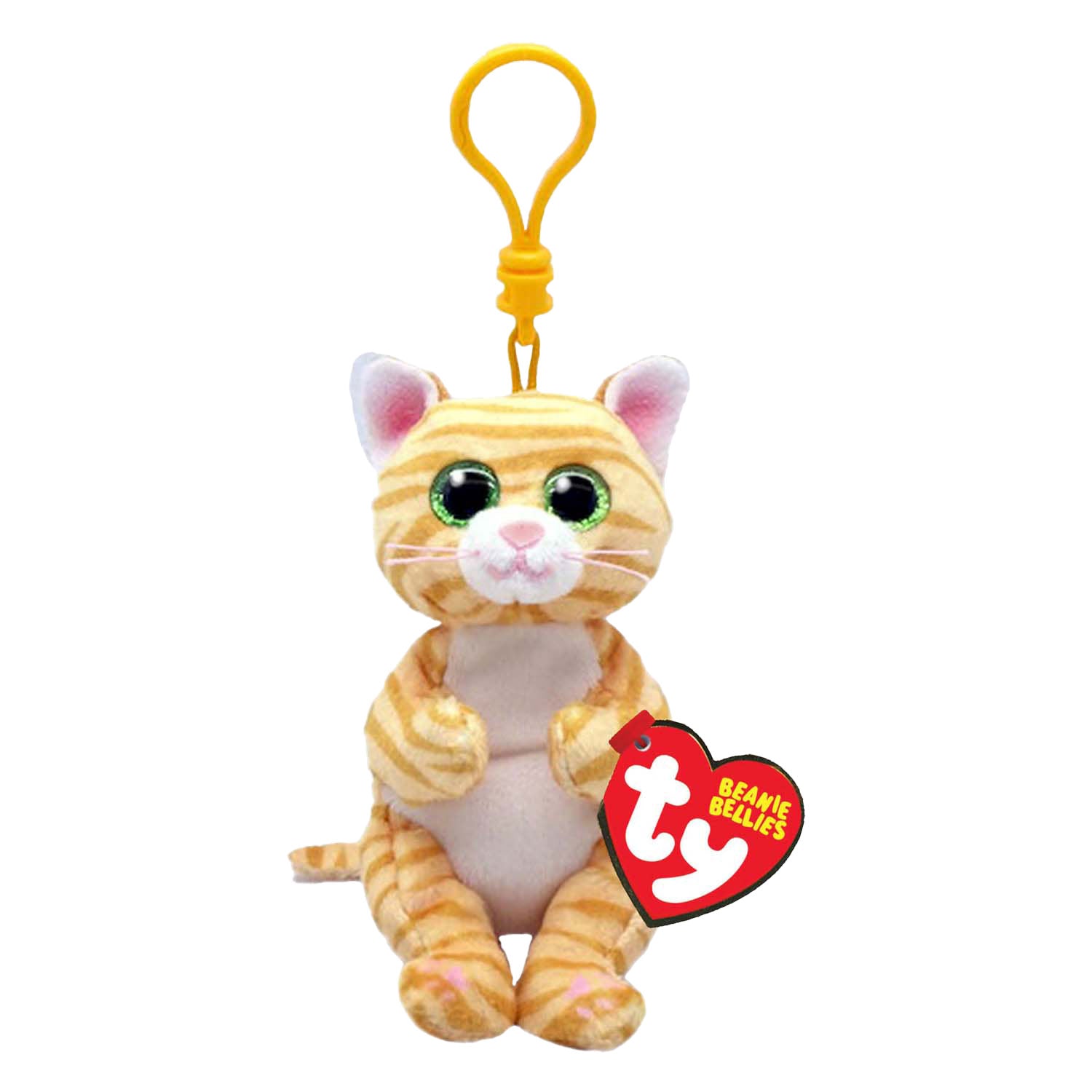 Ty beanie babies buikclip mango kat, 10cm