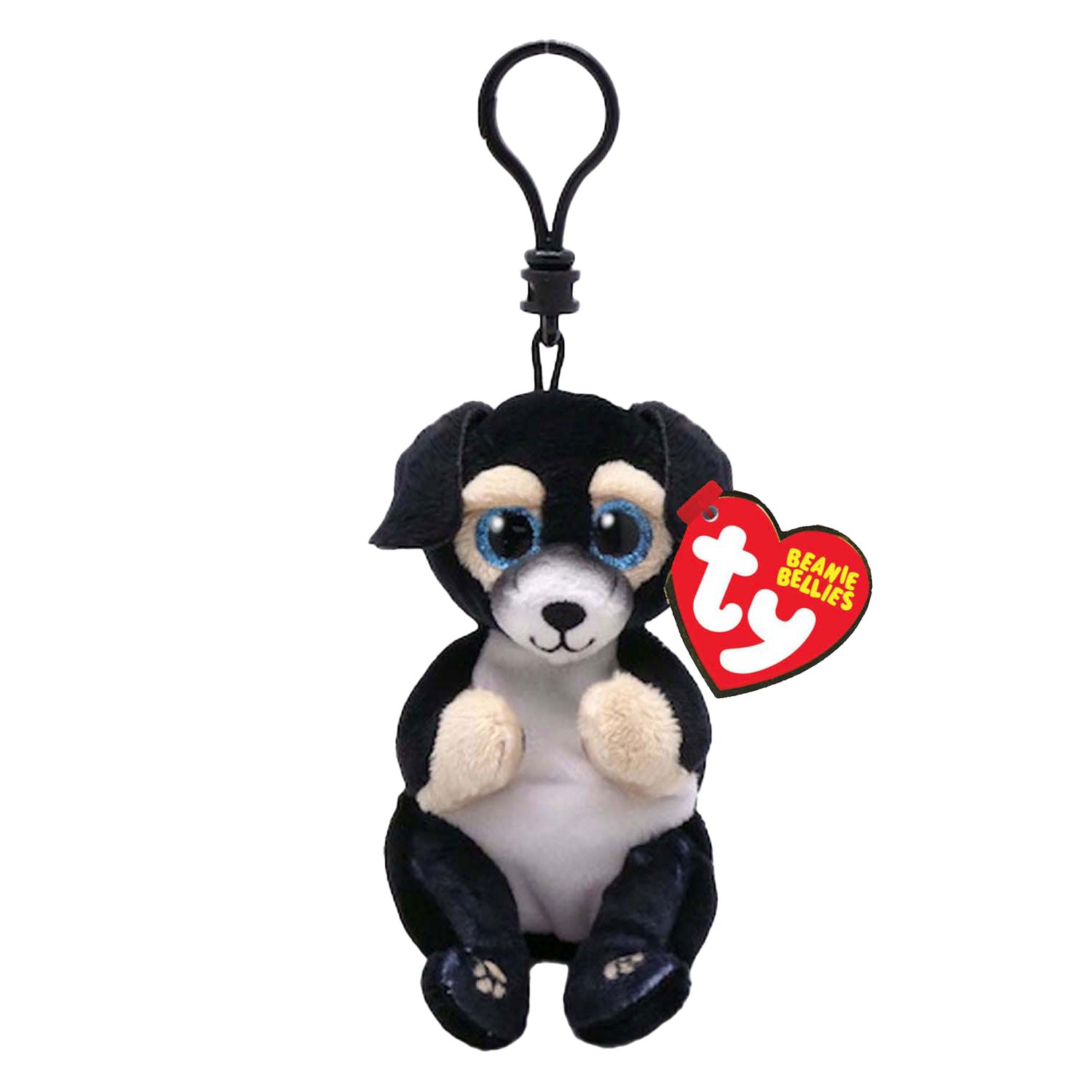 Ty Beanie Baby's buikclip Ranger hond, 10 cm