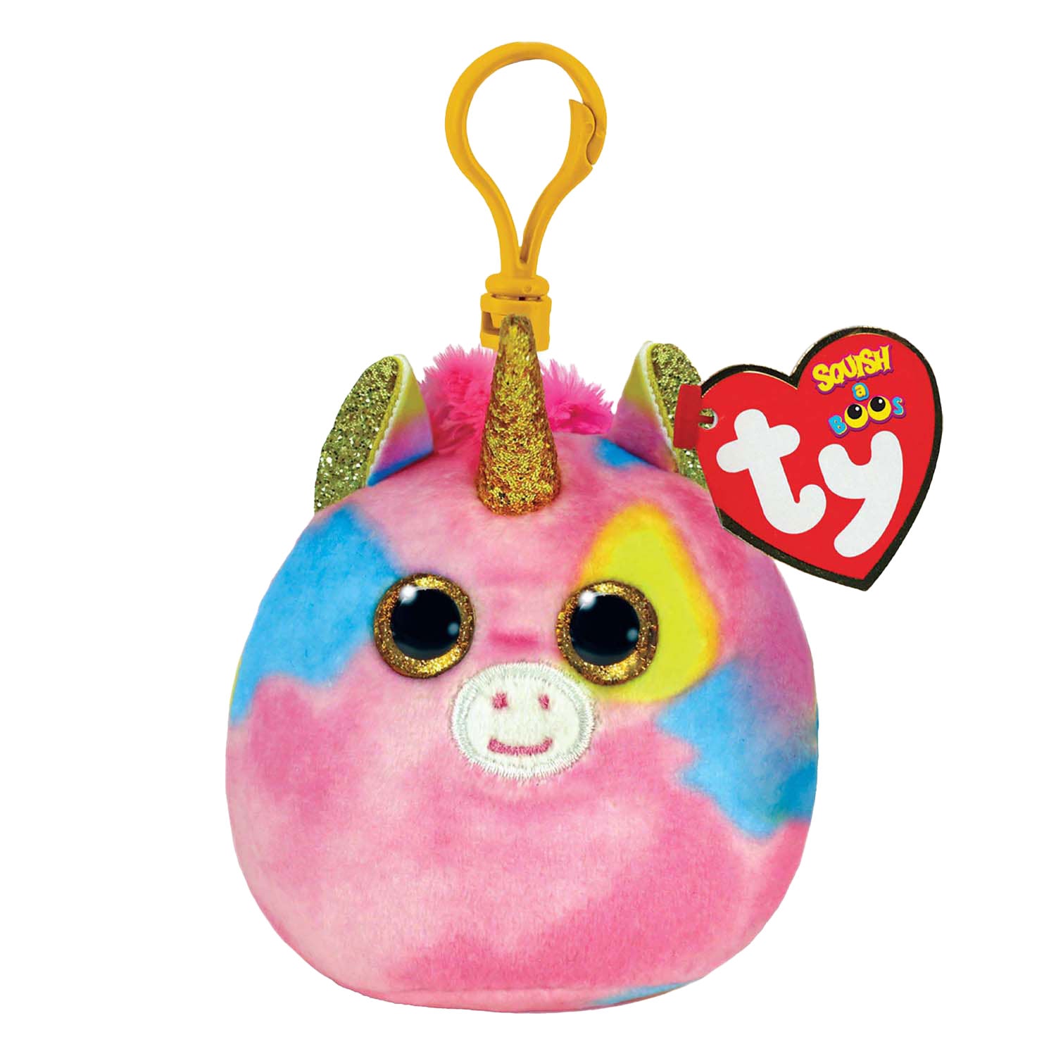 Ty Squish a Boo Clips Fantasia Eenhoorn, 8 cm